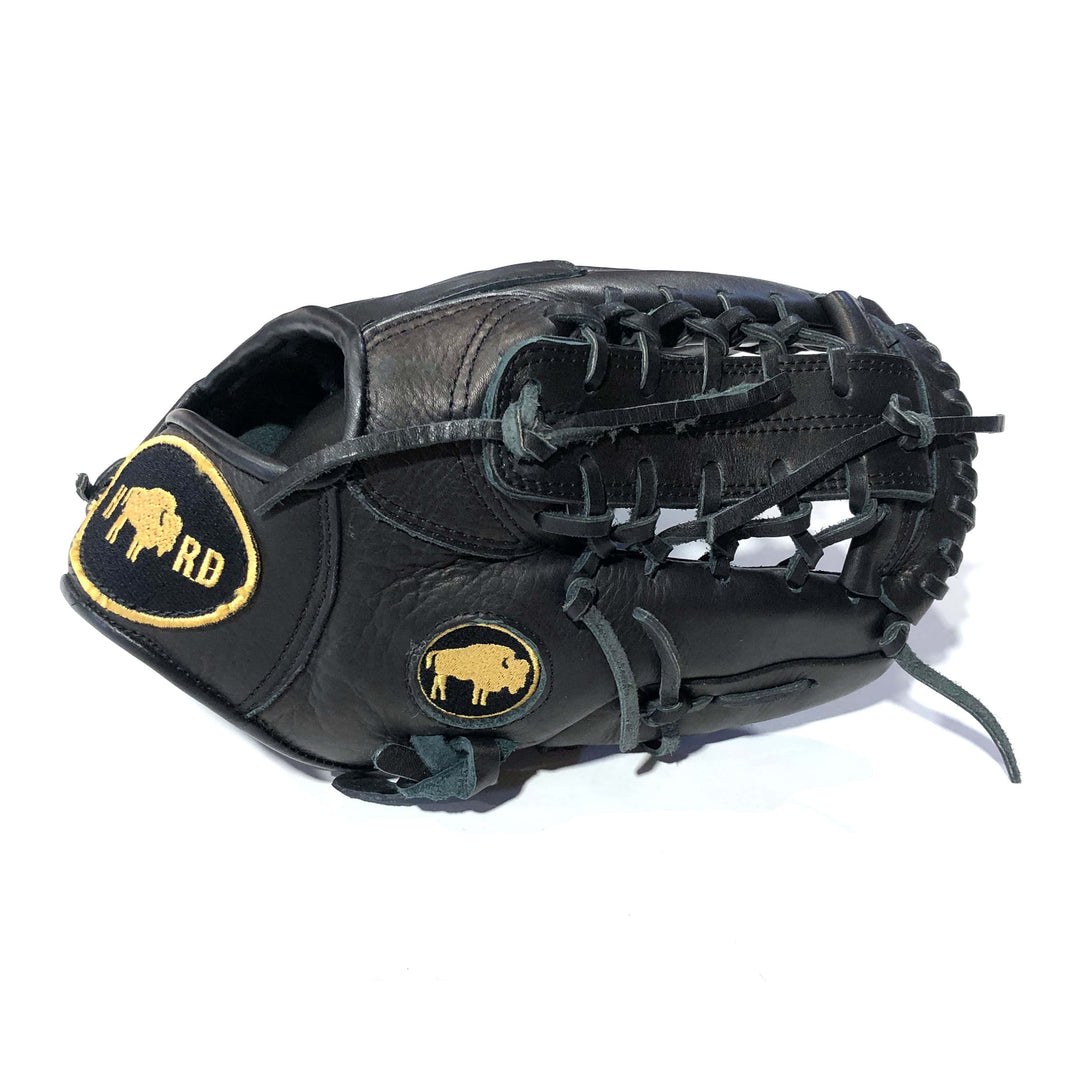 Buffalo Bat Co Fielding Gloves Black | Gold Herd Premium Fielding Glove