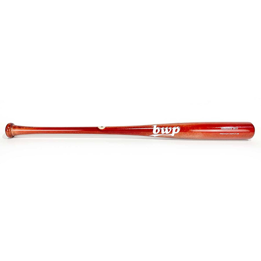 BWP Bats Playing Bats Cherry | White / 32" / (-3) BWP Bats BK17 Wood Baseball Bat | Maple