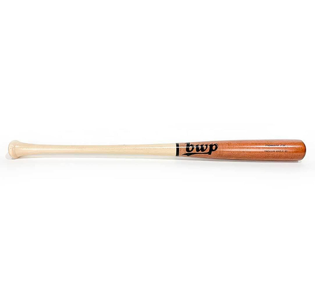 BWP Bats Playing Bats Natural | Light Brown | Black / 32" / (-2) BWP Bats J122 Wood Baseball Bat | 32" (-2) | Maple
