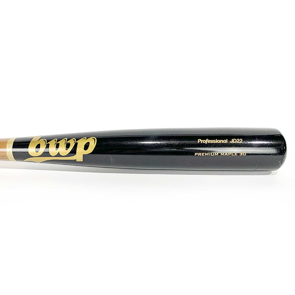 BWP Bats Playing Bats Light Brown | Black  | Gold / 30" / (-2) BWP Bats JD22 Wood Baseball Bat | Maple