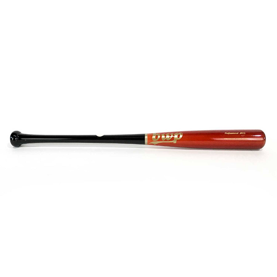 BWP Bats Playing Bats Black | Cherry | Gold / 29" / (-4) BWP Bats JR13 Wood Baseball Bat | Maple