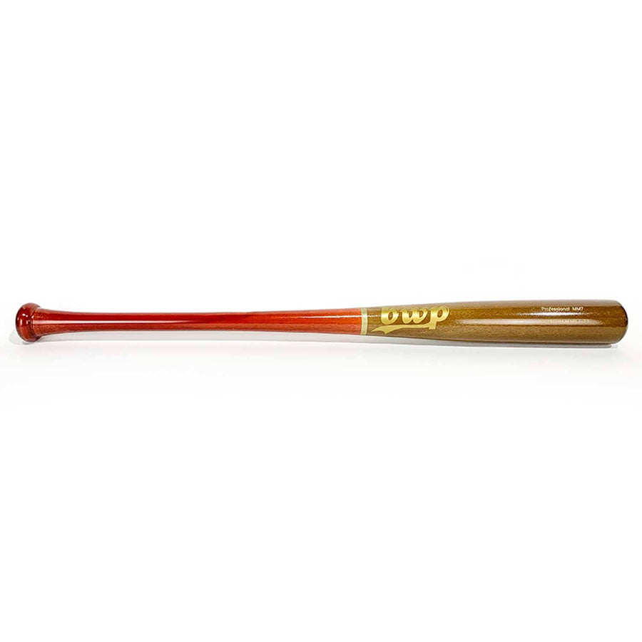 BWP Bats Playing Bats Walnut | Light Brown | Gold / 31" / (-3) BWP Bats Model MM7 Wood Baseball Bat | 31" (-3) | Maple