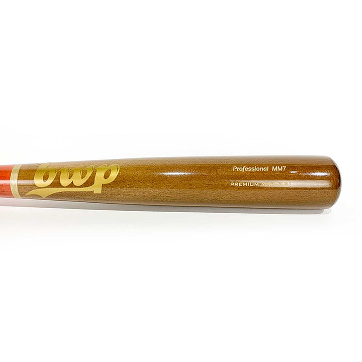 BWP Bats Playing Bats Walnut | Light Brown | Gold / 31" / (-3) BWP Bats Model MM7 Wood Baseball Bat | 31" (-3) | Maple