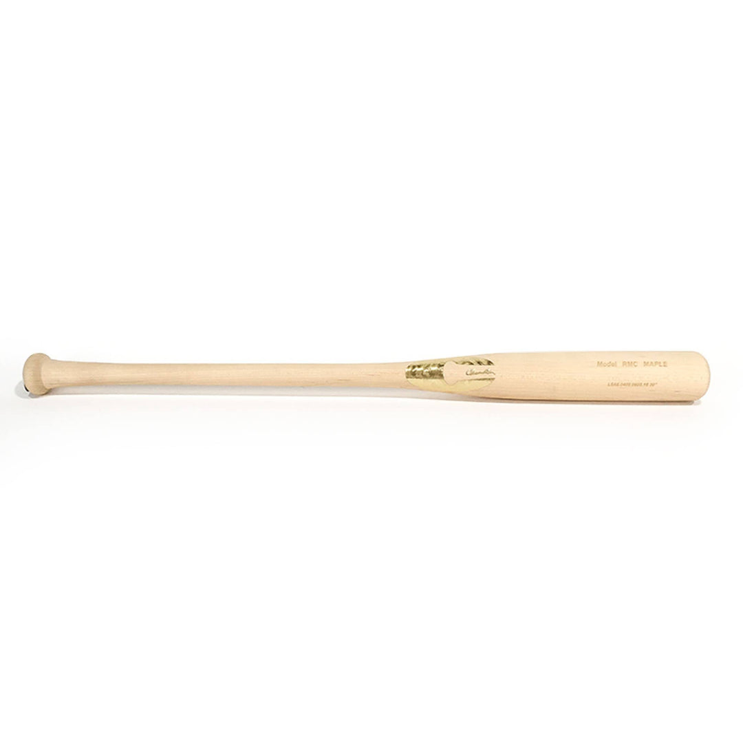 Chandler Bats Playing Bats Natural (uncoated) | Gold / 30" / (-4) Chandler Bats RMC Wood Baseball Bat | 30" (-4) | Maple