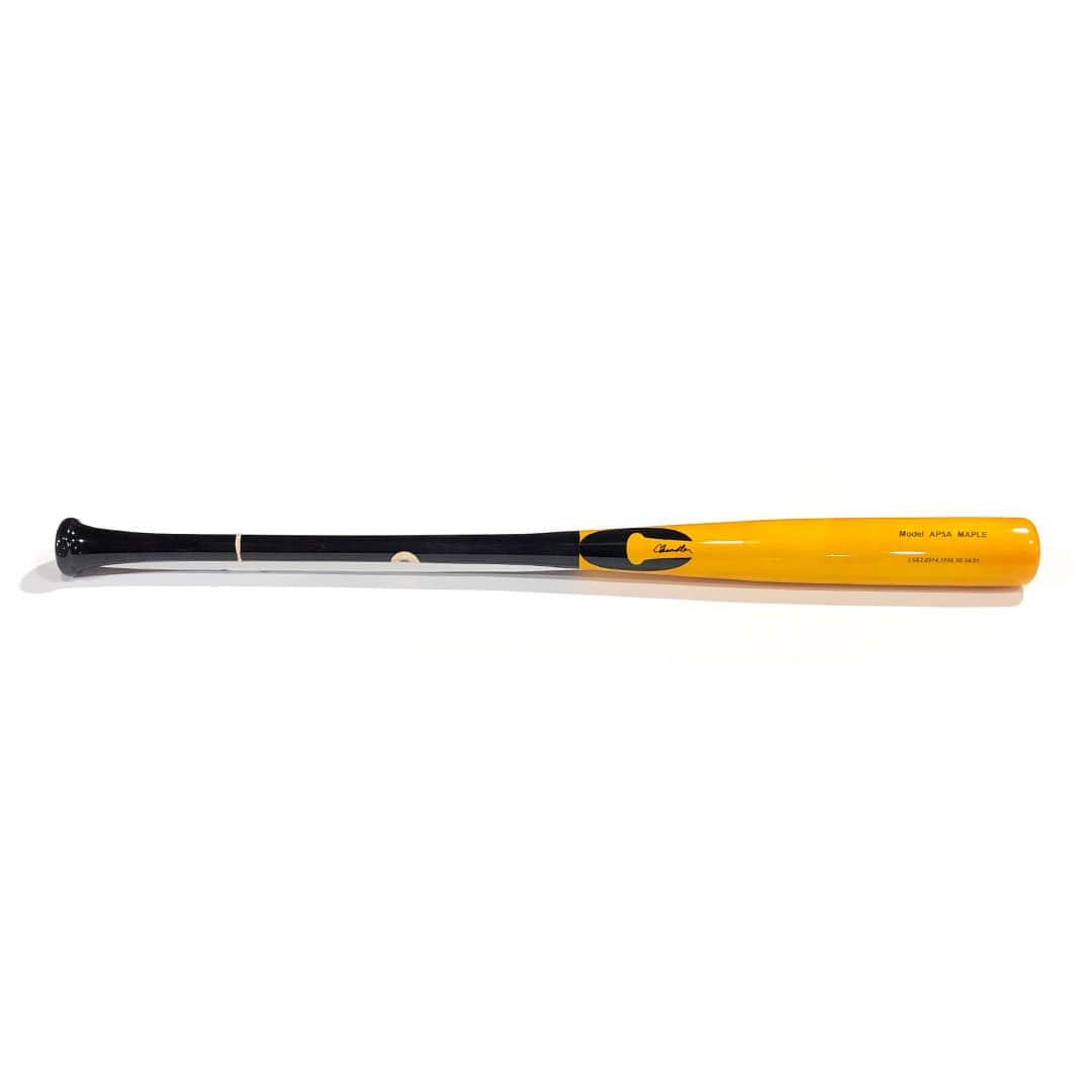 Chandler Bats Playing Bats Black | Yellow | Black / 34" / (-3) Chandler Bats Model AP5A Wood Baseball Bat | Maple