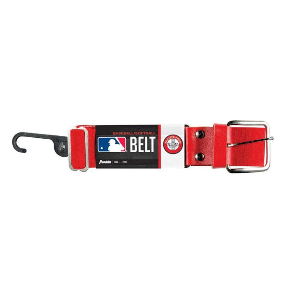 Franklin Gear Red Franklin MLBÂ® Baseball Belts