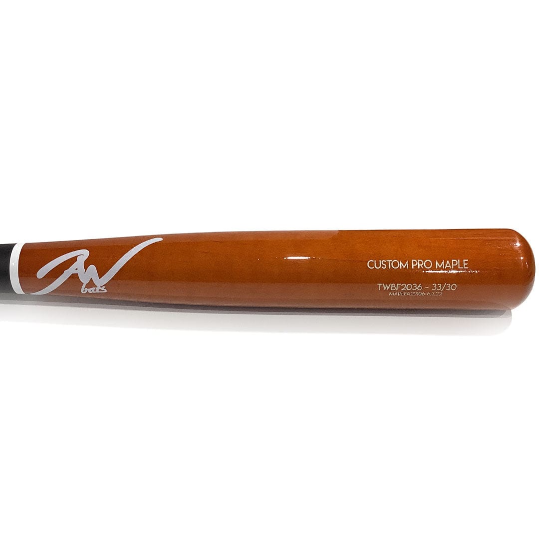 JAW Bats TWBF2036 Wood Baseball Bat Maple 33" (3) The Wood Bat