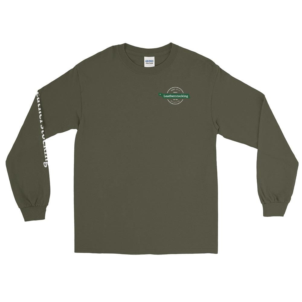 The Wood Bat Factory Military Green / S LTP Menâ€™s Long Sleeve Shirt 2021