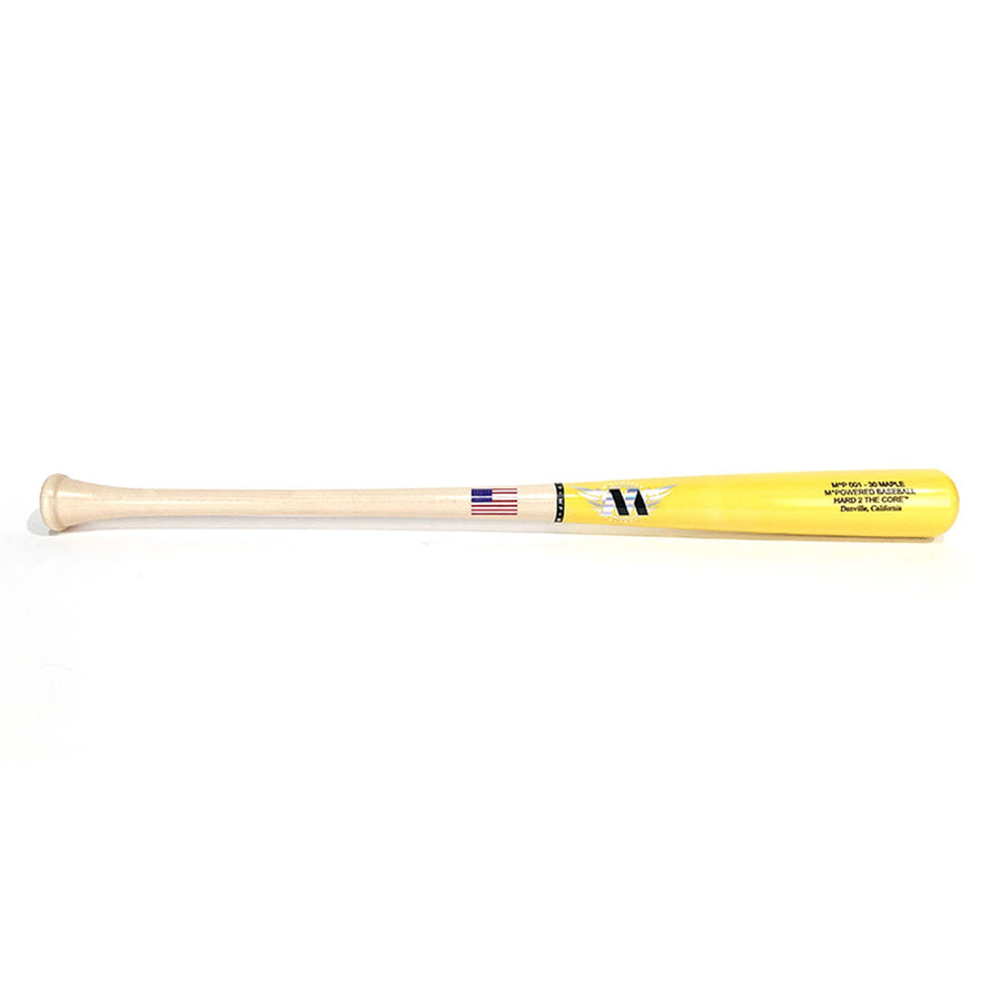 Playing Bats M^Powered M^Powered M^P 001 H2TC Wood Baseball Bat | Maple
