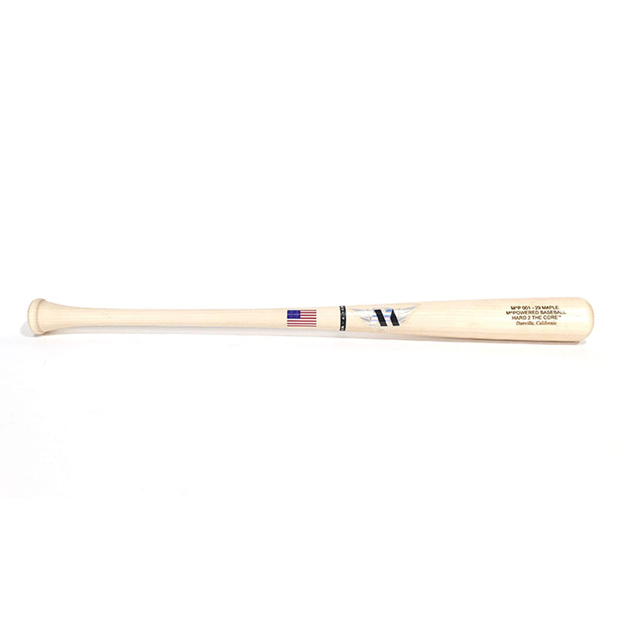 Playing Bats M^Powered M^Powered M^P 001 H2TC Wood Baseball Bat | Maple