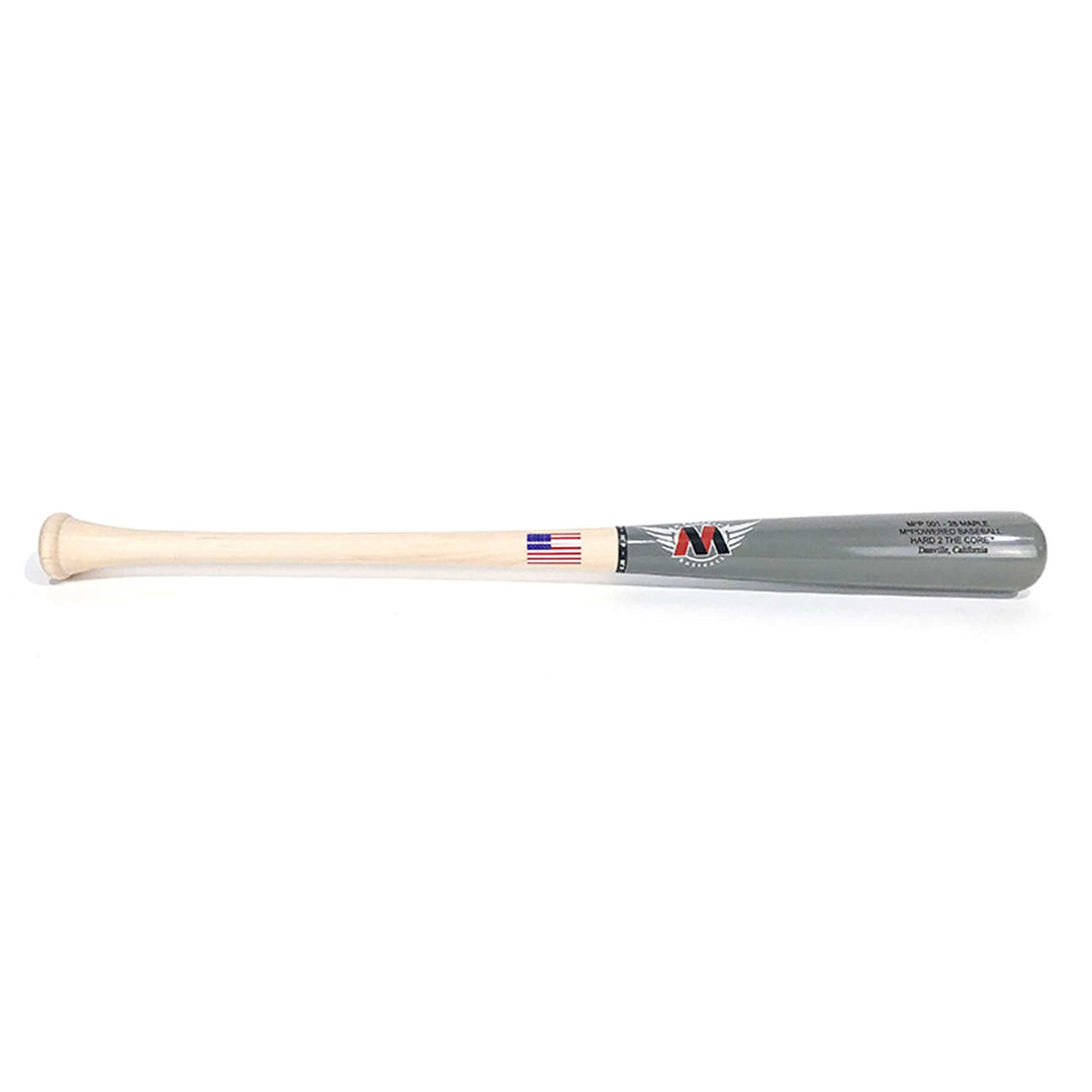 Playing Bats M^Powered M^Powered M^P 001 H2TC Wood Baseball Bat | Maple