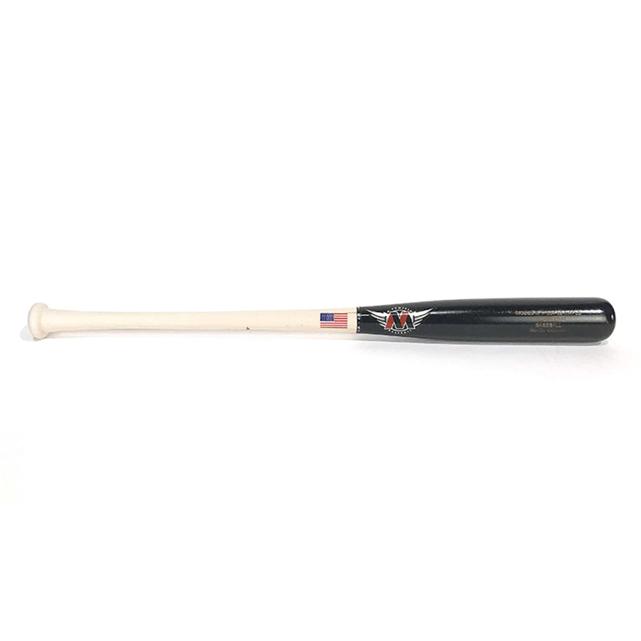 M^Powered Playing Bats Natural (uncoated) | Black | Red / 32" / (-3) M^Powered M^P 004 Wood Baseball Bat | Maple
