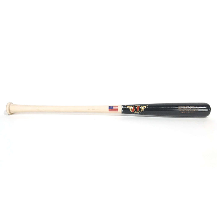 M^Powered Playing Bats Natural (uncoated) | Black | Gold / 32" / (-3) M^Powered Pro-Jecktor 444 Wood Baseball Bat | Birch
