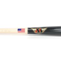 Thumbnail for M^Powered Playing Bats Natural (uncoated) | Black | Gold / 32