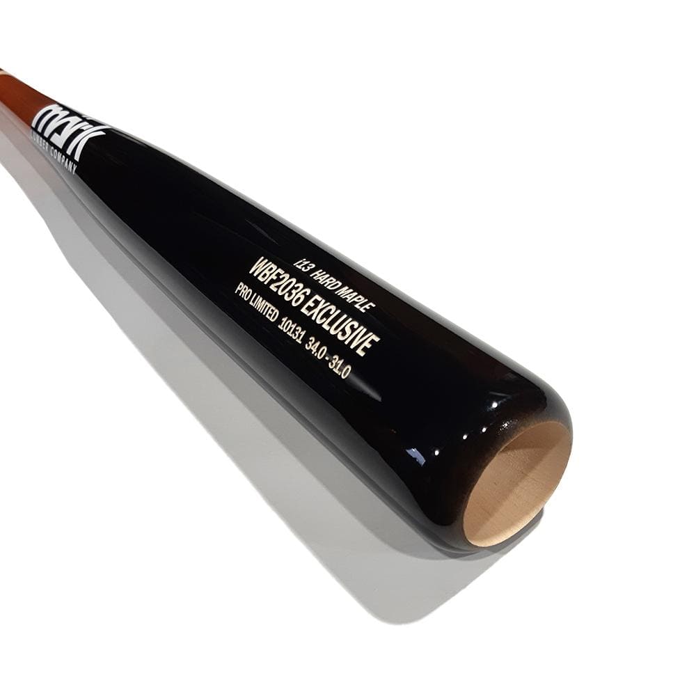 MÃƒÂ¤rk Lumber Co. Playing Bats Tan | Black | White / 34" (-3) MÃƒÂ¤rk Lumber Co. I13 Wood Bat | Maple | 34" (-3) | Tan/Black/White WBF Exclusive