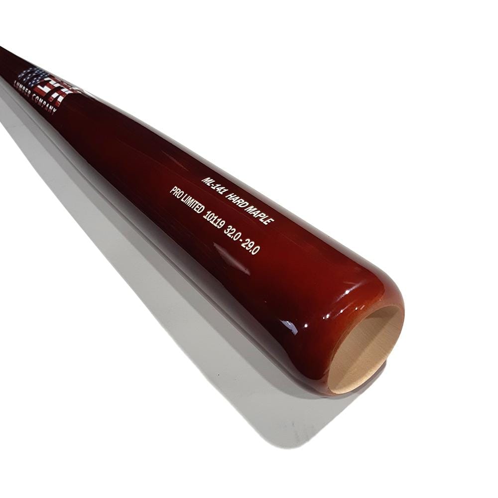 MÃƒÂ¤rk Lumber Co. Playing Bats Maroon | USA / 32" (-3) MÃƒÂ¤rk Lumber Co. ML-141 Wood Bat | Maple | 32" (-3) | Maroon/USA