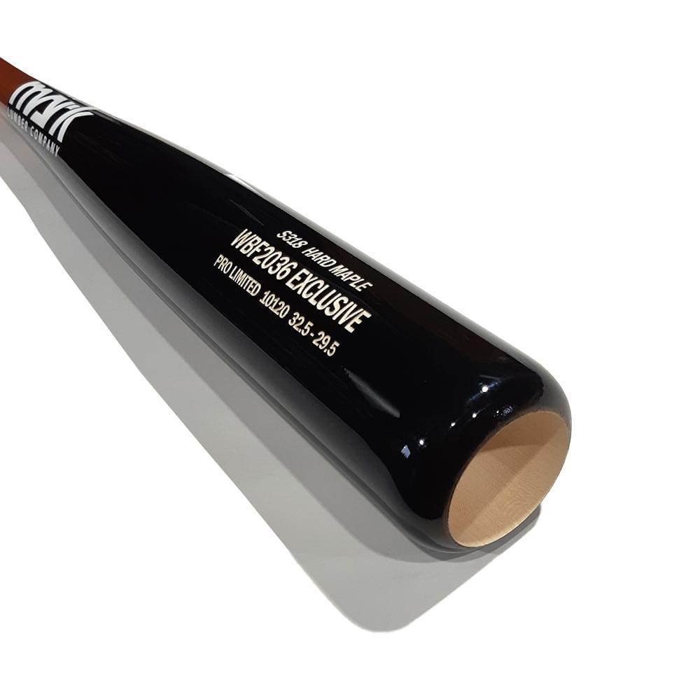 MÃƒÂ¤rk Lumber Co. Playing Bats Tan | Black | White / 32.5" (-3) MÃƒÂ¤rk Lumber Co. S318 Wood Bat | Maple | 32.5 (-3) | Tan/Black/White WBF Exclusive