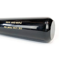 Thumbnail for Playing Bats MÃƒÂ¤rk Lumber NAT/BLK MÃƒÂ¤rk Lumber Youth Pro Limited Wood Baseball Bat | Maple