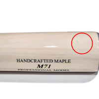 Thumbnail for Marucci Playing Bats Marucci M-71 Wood Bat - BLEM | Maple | 33 (-4) [2023]