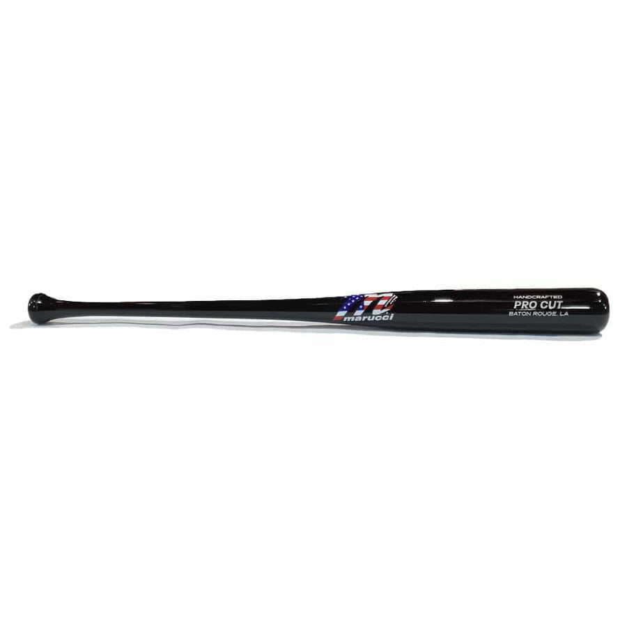 Marucci Playing Bats Black | USA / 33" (-2) Marucci Pro Cut Wood Bat | Maple | 33" (-2) | Black/USA