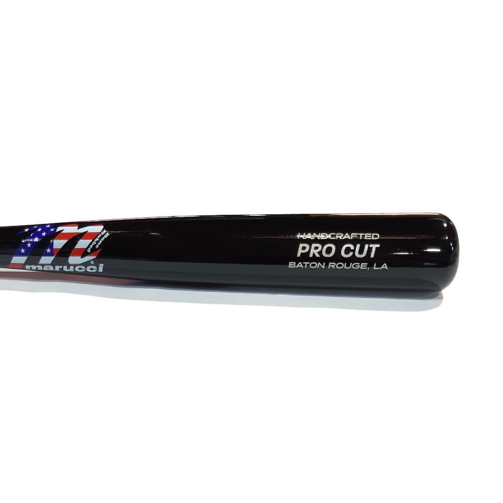 Marucci Playing Bats Black | USA / 33" (-2) Marucci Pro Cut Wood Bat | Maple | 33" (-2) | Black/USA
