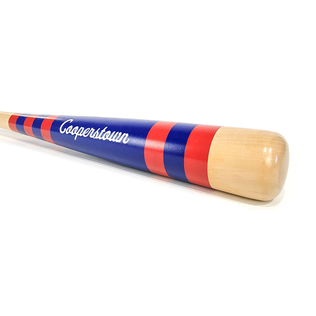 Mitchell Bat Co Trophy Bats Natural | Red | White | Blue / 33" Mitchell Bat Co. Cooperstown Trophy Wood Baseball Bat | Maple