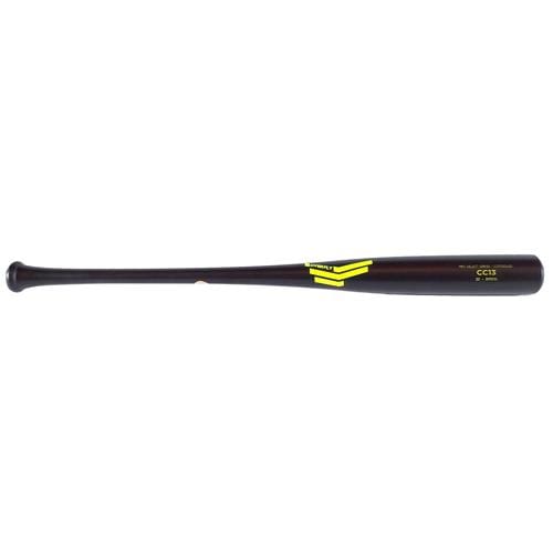 Overfly Sports Playing Bats Matte Black | Neon Yellow / 32" (-2) Overfly Sports Model CC13 Wood Bat | Birch | 32" (-2) | Matte Black/Neon Yellow