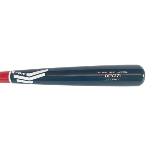 Overfly Sports Playing Bats Red | Blue | White / 32" (-3) Overfly Sports Model OFY271 Wood Bat | Maple | 32" (-3) | Red/Blue/White