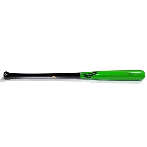 Overfly Sports Playing Bats Black | Green | Carbon Fiber / 33" (-2) Overfly Sports Model Tulio7 Wood Bat | Maple | 33" (-2) | Black/Green/Carbon Fiber