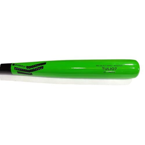 Overfly Sports Playing Bats Black | Green | Carbon Fiber / 33" (-2) Overfly Sports Model Tulio7 Wood Bat | Maple | 33" (-2) | Black/Green/Carbon Fiber