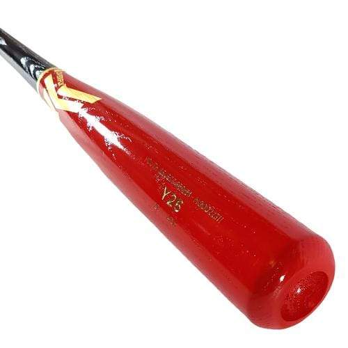 Overfly Sports Playing Bats Black | Red | Gold / 29" (-9) Overfly Sports Model Y26 Wood Bat | Ash | 29" (-9) | Black/Red/Gold