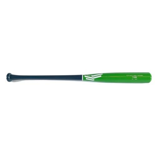 Overfly Sports Playing Bats Navy | Lime Green | White / 30" (-6) Overfly Sports Model Y26 Wood Bat | Ash | 30" (-6) | Navy/Lime Green/White