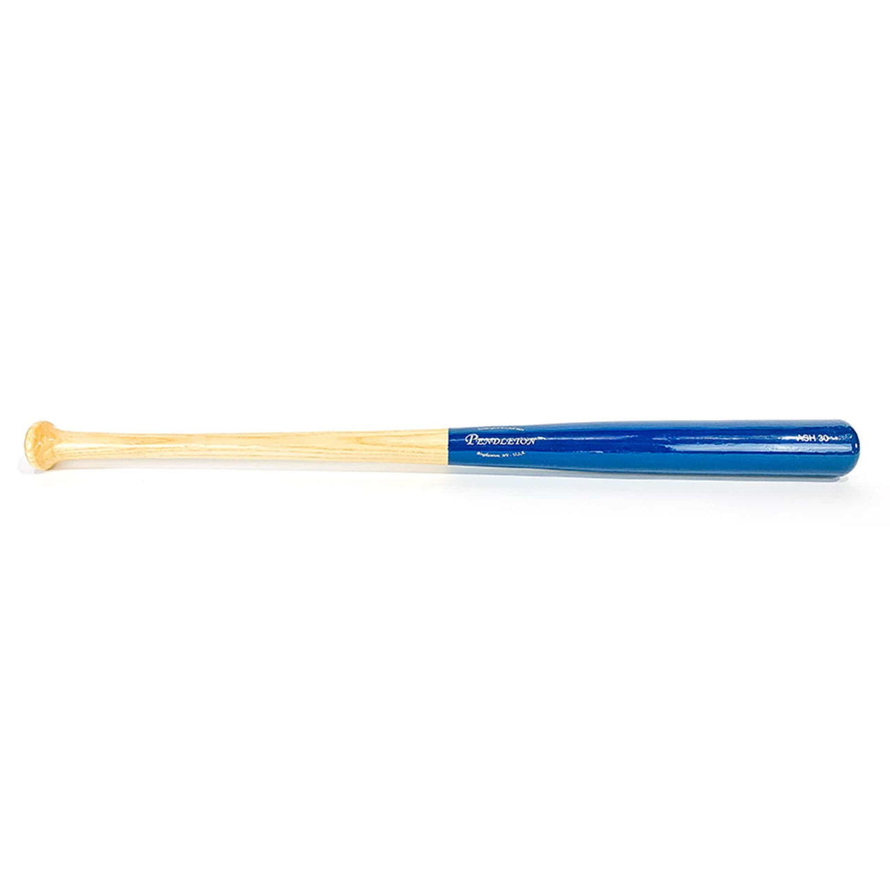 Pendleton Playing Bats Natural | Blue | White / 30" / (-6) Pendleton Bat Co. Wood Bat | 30" (-6) | Ash