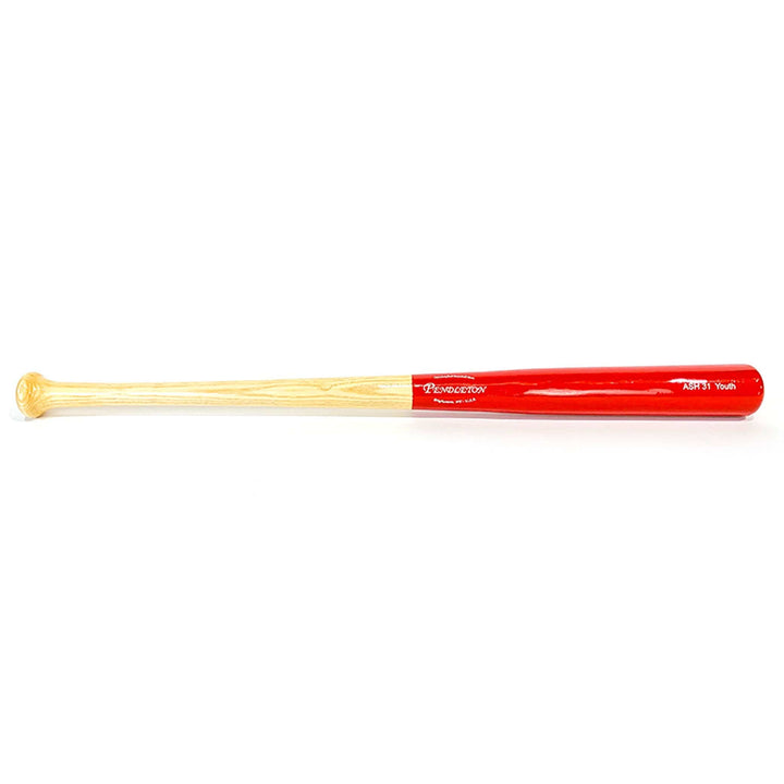 Pendleton Playing Bats Natural | Red | White / 31" / (-5) Pendleton Bat Co. Wood Bat | 31" (-5) | Ash