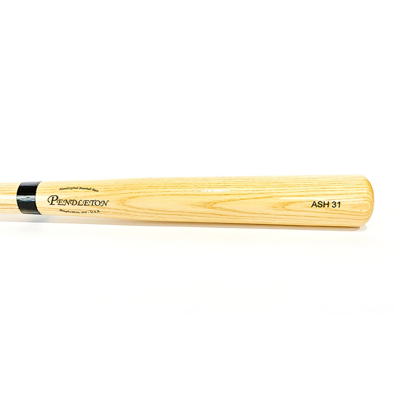 Pendleton Playing Bats Natural | Black / 31" / (-7) Pendleton Bat Co. Wood Bat | 31" (-7) | Ash