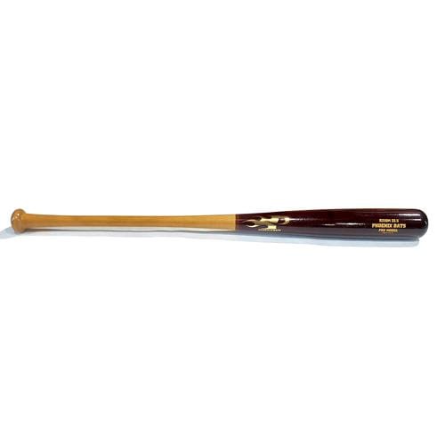 Phoenix Bats Playing Bats Brown/Burgundy / 33.5" / (-3.5) Phoenix Bats R318M Wood Baseball Bat | Maple | Brown/Burgundy | 33.5