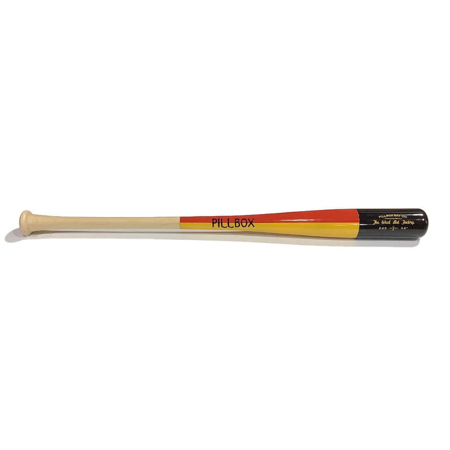 Pillbox Bat Co Playing Bats Pillbox PB243-LEGENDS-TWBF Wood Player Bat | Maple | 34" (-3)