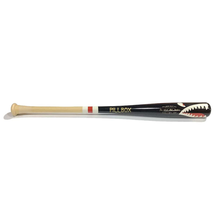 Pillbox Bat Co Playing Bats Pillbox PB243-"SHARK"-TWBF Wood Player Bat | Maple | 33" (-3)