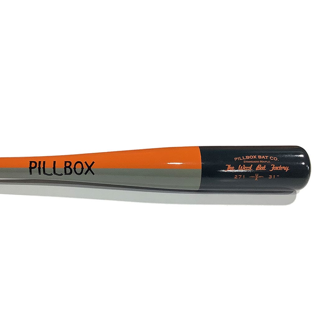 Pillbox Bat Co Playing Bats Pillbox PB271-LEGENDS-TWBF Wood Player Bat | Maple | 31" (-2)