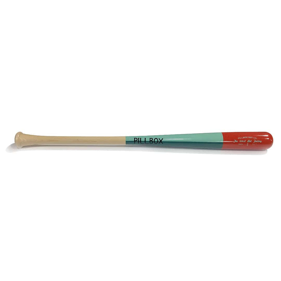 Pillbox Bat Co Playing Bats Pillbox PB271-LEGENDS-TWBF Youth Wood Player Bat | Maple | 31" (-7)