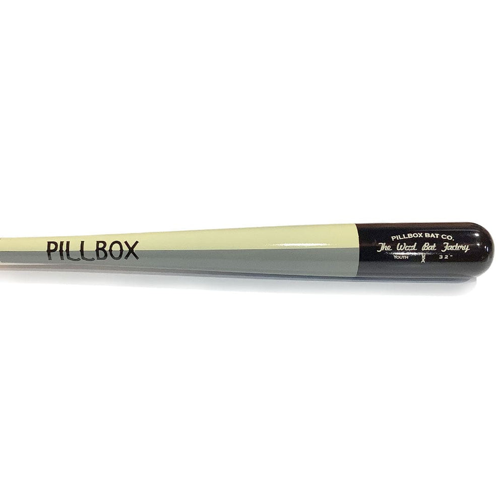 Pillbox Bat Co Playing Bats Pillbox PB271-LEGENDS-TWBF Youth Wood Player Bat | Maple | 32" (-8)