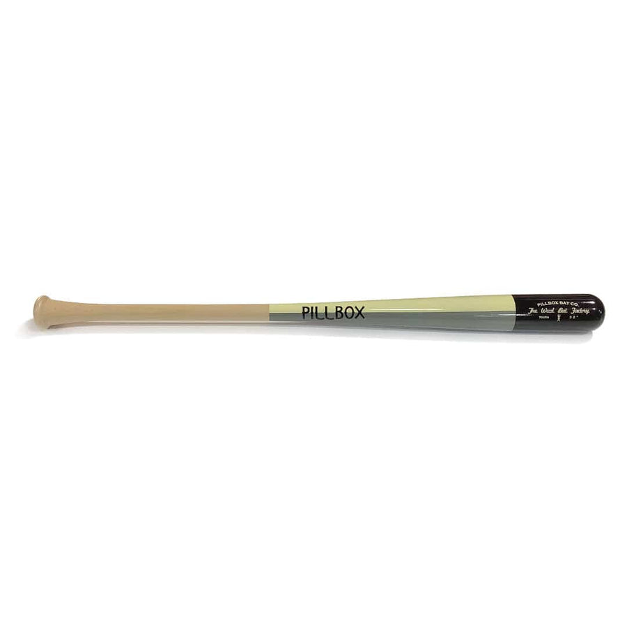 Pillbox Bat Co Playing Bats Pillbox PB271-LEGENDS-TWBF Youth Wood Player Bat | Maple | 32" (-8)