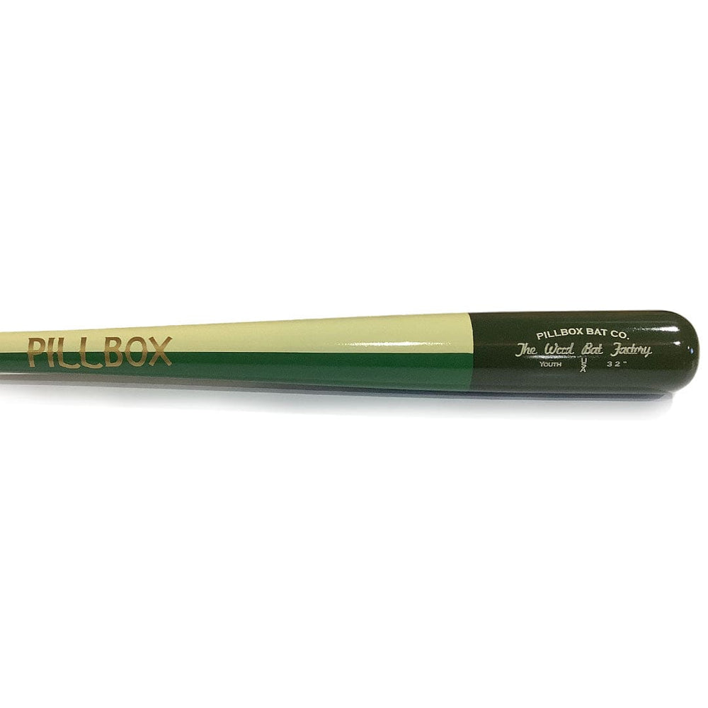 Pillbox Bat Co Playing Bats Pillbox PB271-LEGENDS-TWBF Youth Wood Player Bat | Maple | 32" (-8)