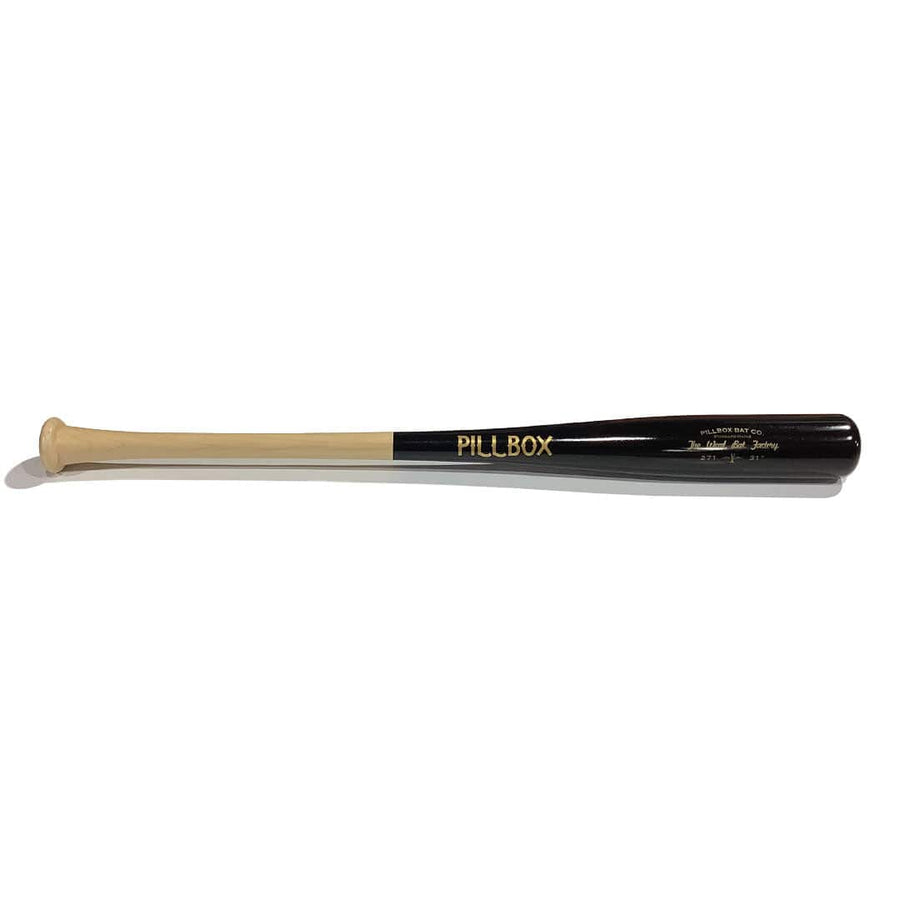 Pillbox Bat Co Playing Bats Pillbox PB271-STANDARD-TWBF Wood Player Bat | Maple | 31" (-3)