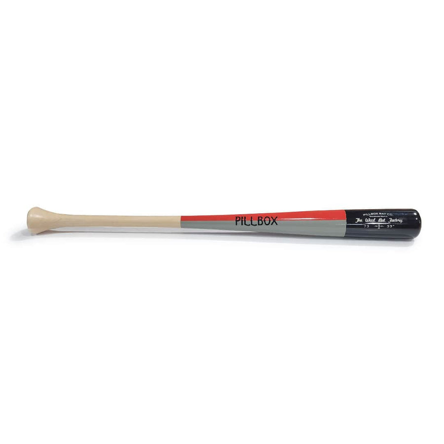 Pillbox Bat Co Playing Bats Pillbox PB73-LEGENDS-TWBF Wood Player Bat | Maple | 33" (-1)