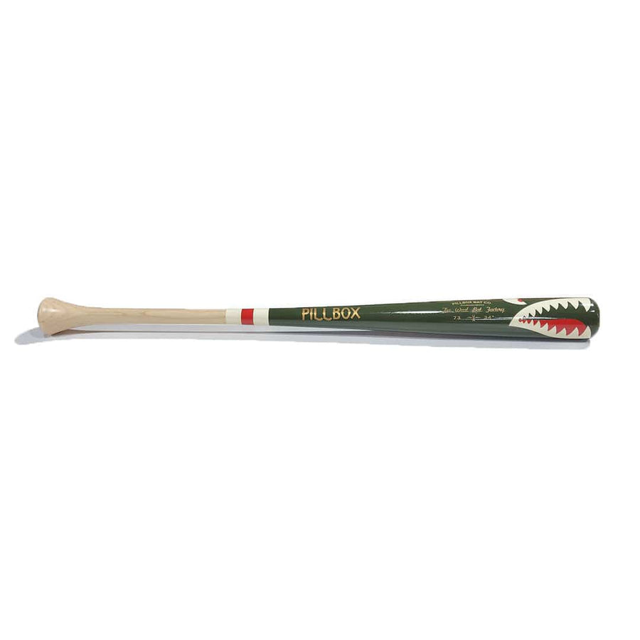 Pillbox Bat Co Playing Bats Pillbox PB73 TWBF "Shark Bat" Wood Player Bat | Maple | 34" (-3)