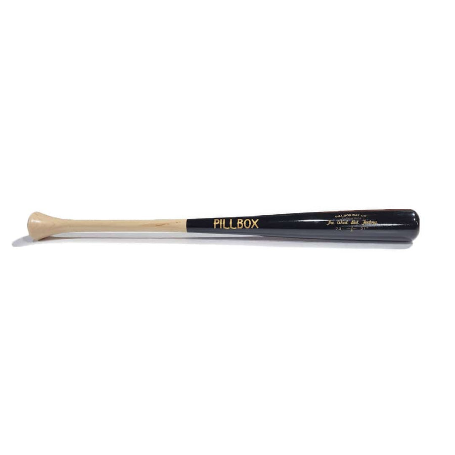 Pillbox Bat Co Playing Bats Pillbox PB73 TWBF Wood Player Bat | Maple | 31" (-3)