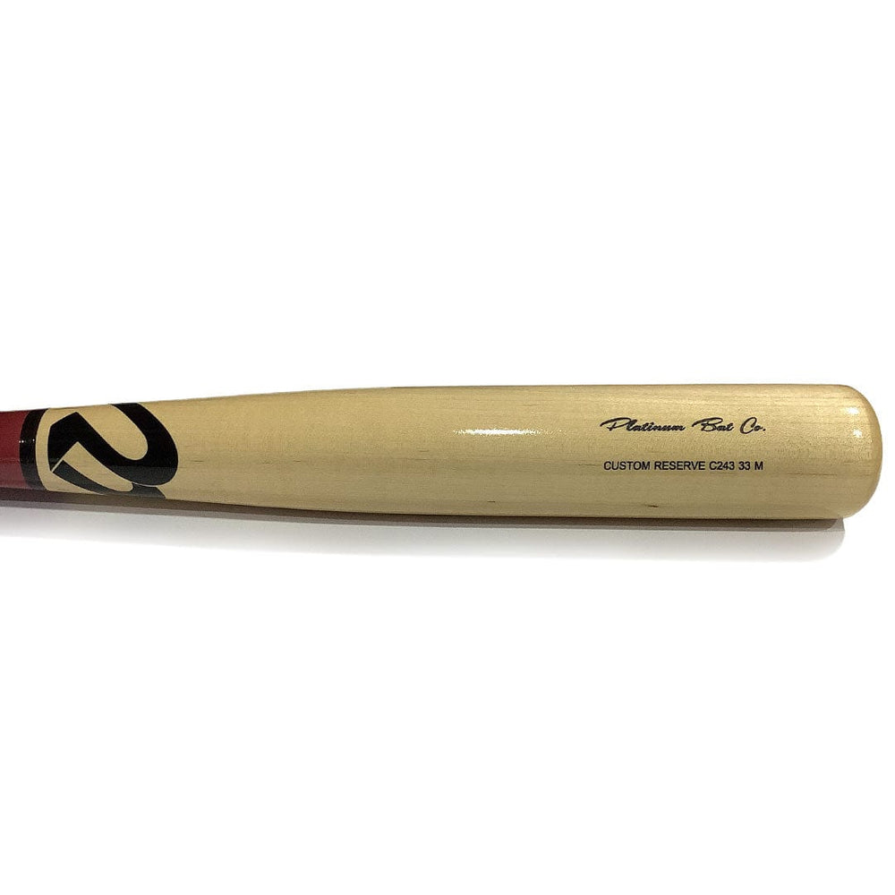 Platinum Bats Playing Bats Platinum Bats C243 Wood Baseball Bat | Maple - 33" (-1)