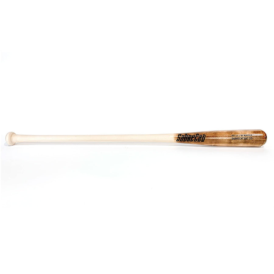SabreCat Fungo and Trainer Bats Natural (uncoated) | Burnt | Black / 35" / (-11) SabreCat PF11 Fungo | Maple