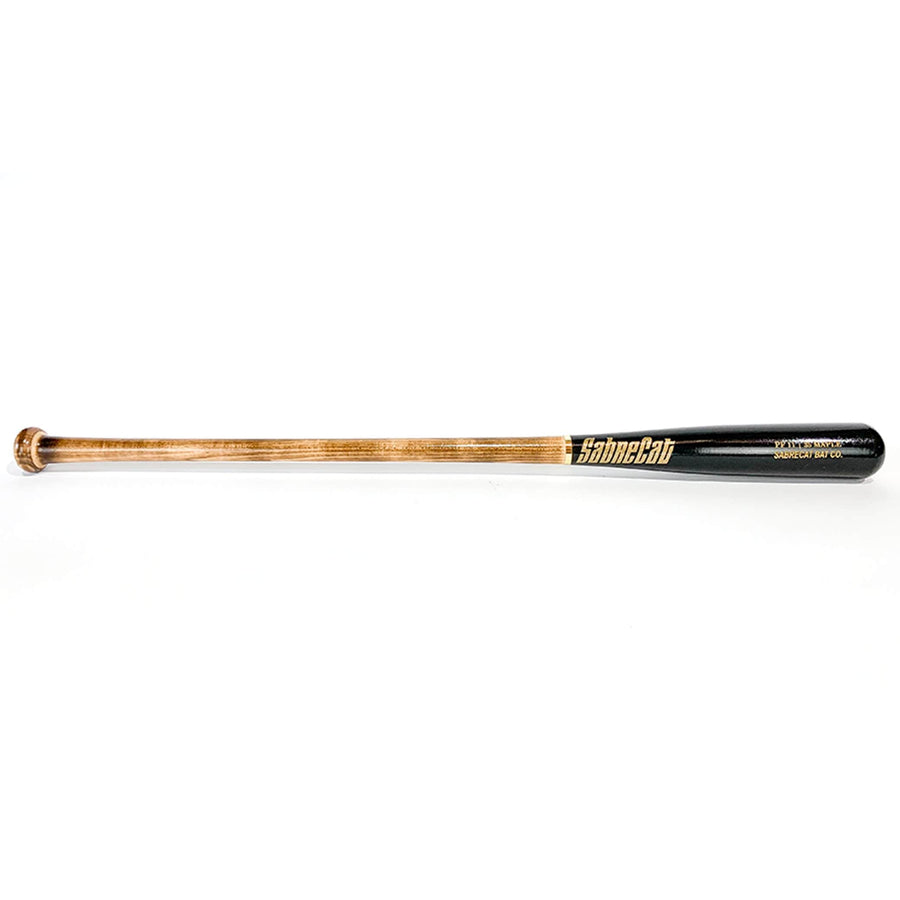 SabreCat Fungo and Trainer Bats Burnt | Black | Gold / 35" / (-10) SabreCat PF11 Fungo | Maple